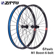 ✒✒✒ZTTO DH AM Wheelset 26 27.5 29inch 28Hole BOOST Rim MTB Bike Disc Brake Wheelset Boost 6-Bolt Rim