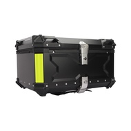 New Universal 85L Aluminum Alloy Motorcycle Emboweled Tail Box Large Capacity Back Box Motorcycle To
