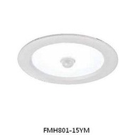 【飛騰照明】FMH801-15YM-LED15W-150x175x48mm-全電壓紅外線高級感應崁燈