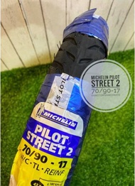 🔥 Michelin Pilot Street 2 🔥 60/90x17-70/90x17 & 80/90x17 PILOT STREET 2 (TUBELESS)