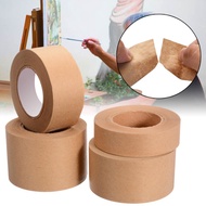 1 Roll 30m Gummed Brown Bundled Adhesive Masking Paper Tape for Box Sealing Kraft Paper Tape Packagi