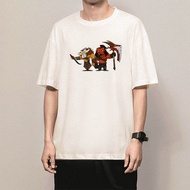 Áo Thun Cotton Dota2 Axeman Tay Ngắn Có Móc Thời Trang Mùa Hè 2022 Cổ Tròn Dáng Rộng Cho Nam