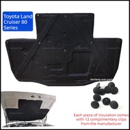 [ In stock ] Toyota Land Cruiser 80 series FJ FZJ HDJ HZJ FZJ80 HDJ80 LC80 engine hood insulation fo