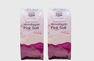 Deccan Organic Himalayan Pink Salt 1 kg (Pack of 2) Pouch, 2 x 1000 g