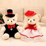 YQ63 Wedding Car Bear Doll Car Head Decoration Couple Wedding Bear Wedding Couple Pack Wedding Doll Float Bear Wedding G