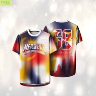 Merdeka T-shirt Shirt 68th Merdeka Gradiant Style Design 2025 !!!