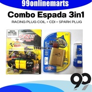 EX5 ESPADA Racing CDI (Adjustable)+ Spark Plug Espada + APIDO Plug Coil EX5 DREAM WAVE100 KRISS100 C