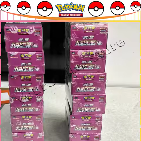 Original Pokemon Trading Cards PTCG CS4BC Simplified Chinese 6.0 NINE COLORS GATHERING YUAN Card Gen