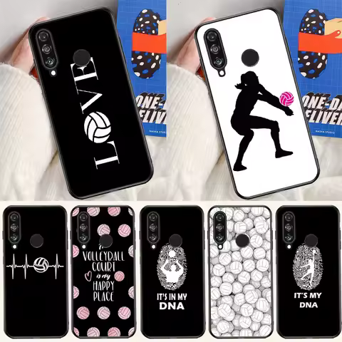 Love Play Volleyball For Huawei P20 P40 P30 Lite P60 Pro Nova 12s 11i 12i 10 9 SE 5T Y91 Y90 Y60 Y70