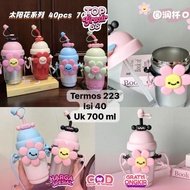 Trendy Flower Sling Tumbler 700 ML