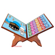 Rekal Quran Reading Mat for Children, Muslim Character, Kaaba, Birthday Gift, Graduation Souvenir, C