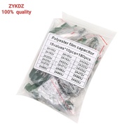 180pcs 18value*10pcs Polyester film capacitor Assorted Kit contains 2A104J 2A332J 2A472J 2A103J 2A33