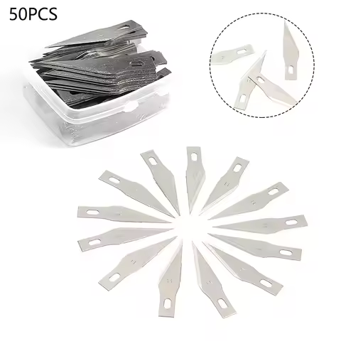50/100pcs SK-5 Carving Knife-Wood Cutter Knifes Paper Cut Handicraft Carving Blades For X-Acto Exact