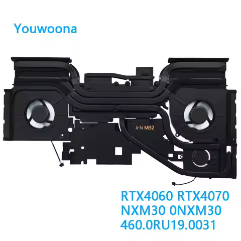 NEW ORIGINAL Laptop LAPTOP CPU GPU Cooling Fan With Heatsink For Alienware m18 R1 M18 R2 AMD RTX4060