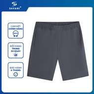 SAVANI Men's Wind Shorts with Elastic Waistband, Shorts Men's Sporty Look, Wrinkle-Free Wind Fabric 