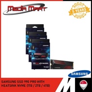 SAMSUNG 990 PRO WITH HEATSINK INTERNAL SSD (1TB / 2TB / 4TB)