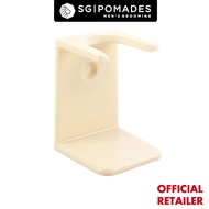 Edwin Jagger Imitation Ivory Brush Drip Stand (Large)-SGPOMADES