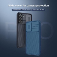 三星 Samsung Galaxy S21 FE - Nillkin 黑鏡Pro系列 手機硬殼 保護鏡頭滑蓋設計 保護套 CamShield Case &amp; Silde Cover for Camera Protection