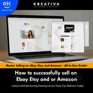 ETSY Video Course - How To Successfully Sell On Ebay, Etsy And Or Amazon | Learn ETSY course