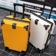 Juwei Jiulong 2022 Bingkai Aluminium Baharu Beg Perjalanan Roda Universal 20 Inci Kotak Bagasi 24 Le