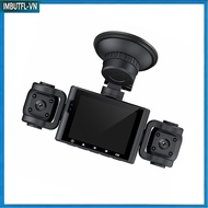 【5.19】 4-Channel 1080P Dashcam with for Night Vision & 24H Parking Mode