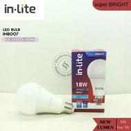INLITE IN-LITE LED LAMP INB007 3W 5W 7W 9W 12W 15W WITH WARRANTY