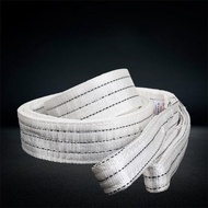 DUDAN 1Tx1/3M 2Tx1/3M Industrial Lifting Belt White Wear Resistant Trailer Rope Handling parts Flat 