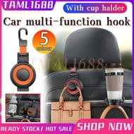 [✅SG Ready Stock] Car Multifunctional Water Cup Holder Car Seat Headrest Hook Auto Back Seat Organiz