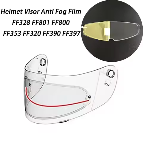 For LS2 FF328 FF801 FF800 FF353 FF320 FF390 FF397 Helmet Visor Anti Fog Film Visor Helmets Lens Film
