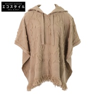 Christian Dior [成色極佳/國內正品] 014C10AM034 羊絨混紡流蘇連帽斗篷 XS [二手]