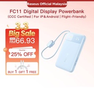 【CCC Certified】Baseus FC11 10000mAh 20000mAh 22.5W/45W Dual-Cable Power Bank Digital Display Fast Ch