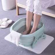 ST-🚤Folding Foot Bath Bucket Plastic Foot Tub Thickened Foot Bath Bucket Foot Bath Massage Foot Bath Bucket Household Ad