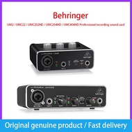 Behringer UM2 / UMC22 / UMC202HD / UMC204HD / UMC404HD Audiophile USB Audio Interface Professional