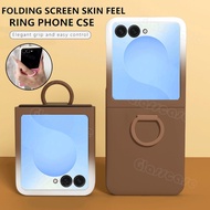 Casing For Samsung Galaxy Z Flip 8 7 FE 7FE Flip8 Flip7 FE Flip7FE ZFlip8 2026 Luxury Large Window G