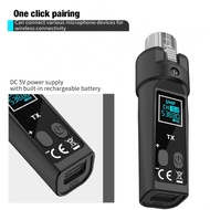 UHF Wireless Microphone System with 88dB Receiving Sensitivity for Quality Sound