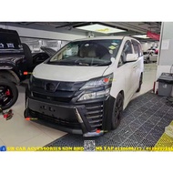 TOYOTA VELLFIRE ANH20 2008 CONVERT TO 2018 BODYKIT BUMPER GRILL DOOR PANEL