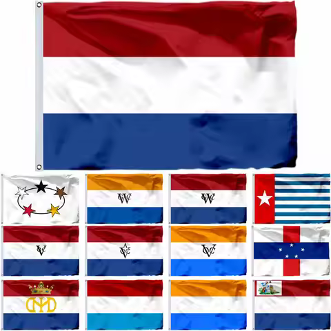 NL Historical Flags Dutch East India Company & Dutch East Indies Flag New Guinea Netherlands Antille