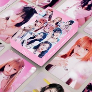 55pcs UNIS LOMO Cards The 1st Mini Album WE UNIS Photocards HYEONJU NANA GEHLEE KOTOKO YUNHA ELISIA 
