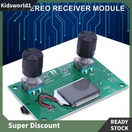[kidsworld1.sg] Digital FM Receiver Module 50Hz-18KHz Stereo Radio Receiver Module DIY Radio Kit