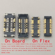 1-10Pcs Battery Flex FPC Connector Plug For Asus Zenfone 8 Mini Flip 7 Pro 9 9Z 10 10Z Max Pro M2 M1