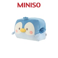 MINISO Cute Penguin Office Desk Hand Warmer Nap Pillow Blue / Grey