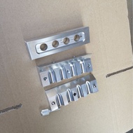 new [Tech Max Store] Aluminium Suppository Mold 4-Cavity 2g Reusable Lab Made 2b4