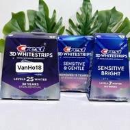 Crest 3D WHITESTTRIPS Supreme Bright Dental Strips Teeth Whitening Strip