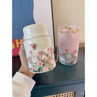 New Product diller diller Tulip Braised Beaker Healthy Cute ins Style Girl Portable High-value Therm
