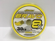 Asuka Bravo Braid x8 100meter Color yellow