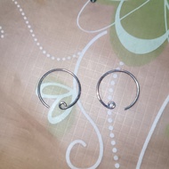 diy Earring Accessories Real Silver 2*2 Cm