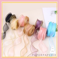 Flower Bouquet Ribbon Flower Bouquet Ribbon 1 Meter Decorative Ribbon