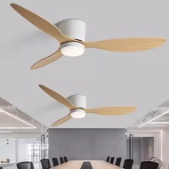 DC 3 Blade Ceiling Fan With Light 42 inch Nordic Ceiling Fan Light 6 Speeds Cooling Fan Kipas Siling Lampu 吊扇灯