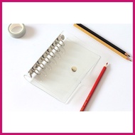 Soft clear binder A5 A6 B5 A7 6 holes/ 20 holes/ 26 holes