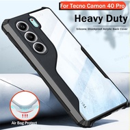 ฝาหลังใสสำหรับ Tecno Camon 40 Pro เคสโทรศัพท์ Tecno Camon 40 Pro Camon 40 40 Pro Camon 40 4G เกราะอะ